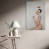 Luxury Woman Portrait Painting – Modern Figurative Pop Art Wall Décor - 1 piece