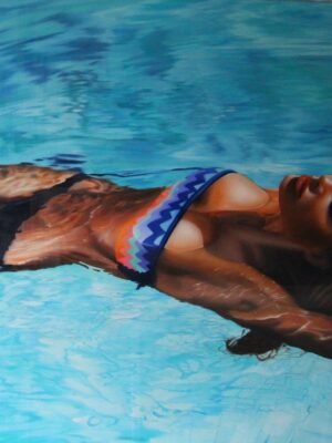Woman on the water