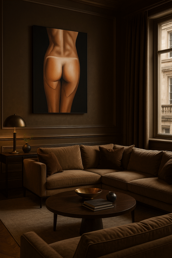 The Back luxury painting - Tommaso Arscone