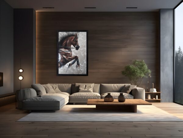 Cavallo - A masterpiece for modern art lovers and equestrian enthusiasts.
