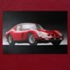 Ferrari GTO luxury painting - Artist Tommaso Arscone - Premium 1