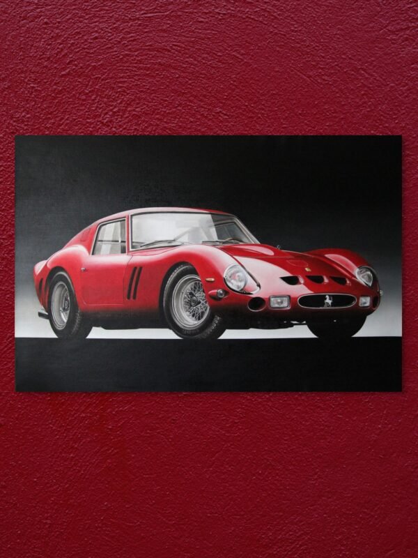 Ferrari GTO luxury painting - Artist Tommaso Arscone - Premium 1