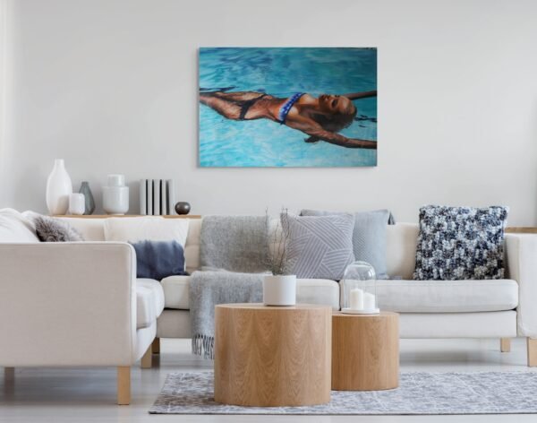 Woman on the water
