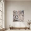 la_piazza Vintage Piazza Wall Art – Expressive Figurative Scene in Sepia Tones - Exclusive 1 piece