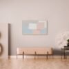 Pastel squares contemporary painting - Premium 1