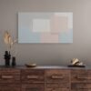Pastel squares contemporary painting - Premium 1