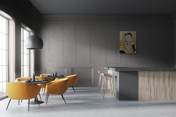 Yellow Man painting on Canvas - Premium 1 piece