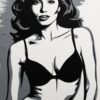 Donna in bikini