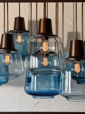 Luci blu