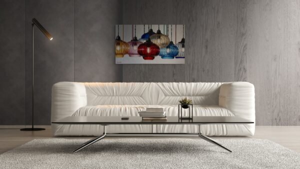 Luminous Beauty – Colorful Glass Pendant Lights Modern Wall Art - Top 1