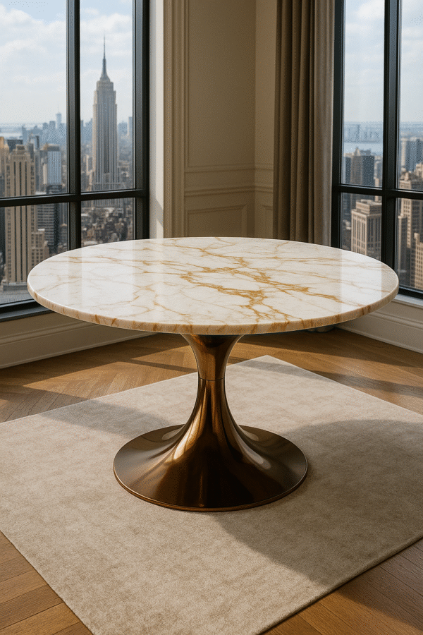 TULIP ANTIQUE GOLD CHROME