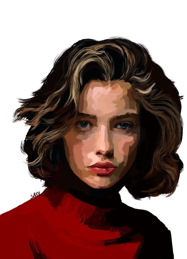 Custom digital portrait by Let in Art Be the Art