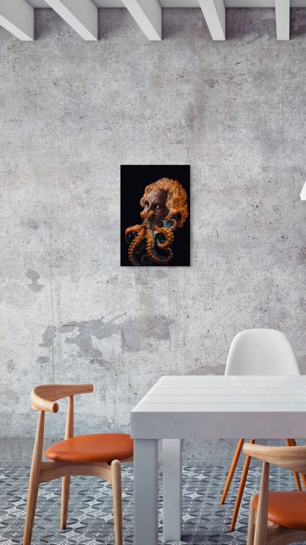 Impressionism Surreal Digital Painting – Octopus and Human Fusion | The Other Me – Inner Wild 1