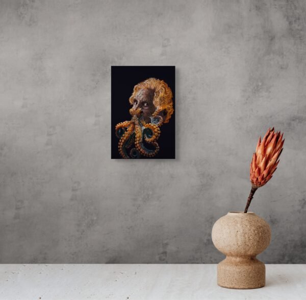 Impressionism Surreal Digital Painting – Octopus and Human Fusion | The Other Me – Inner Wild 1