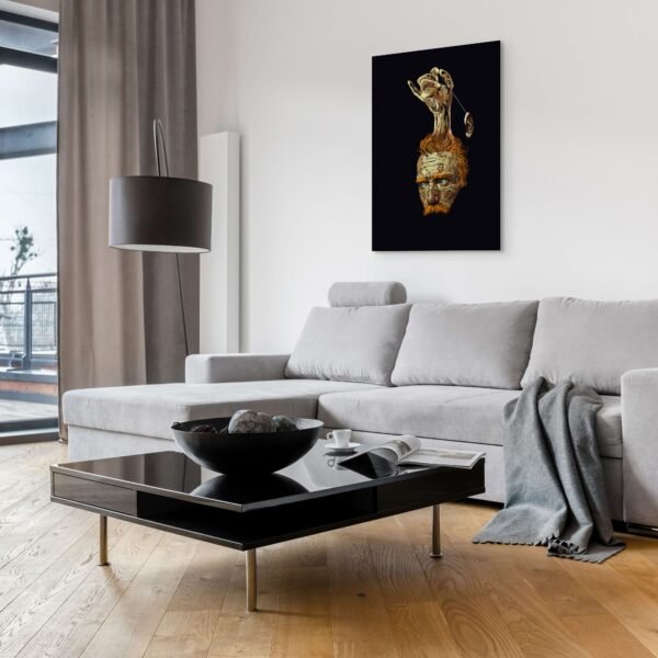 Impressionism Surreal Digital Art – Hybrid Dreams from The Other Me Collection - Top 1 Van Gogh Portrait