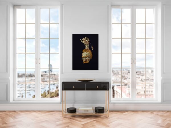 Impressionism Surreal Digital Art – Hybrid Dreams from The Other Me Collection - Top 1 Van Gogh Portrait