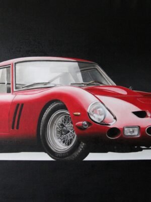 Ferrari GTO luxury painting