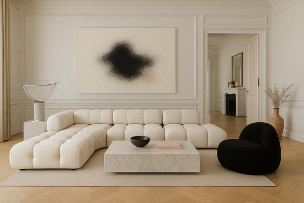 Black Brush Splash – Modern Abstract Wall Art for Contemporary Interiors