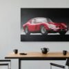 Ferrari GTO luxury painting - Artist Tommaso Arscone - Premium 1