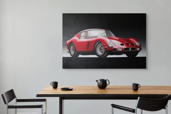 Ferrari GTO luxury painting - Artist Tommaso Arscone - Premium 1