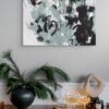 Sage Green & Black Abstract Wall Art – Bestselling Modern Home Decor - Top 1