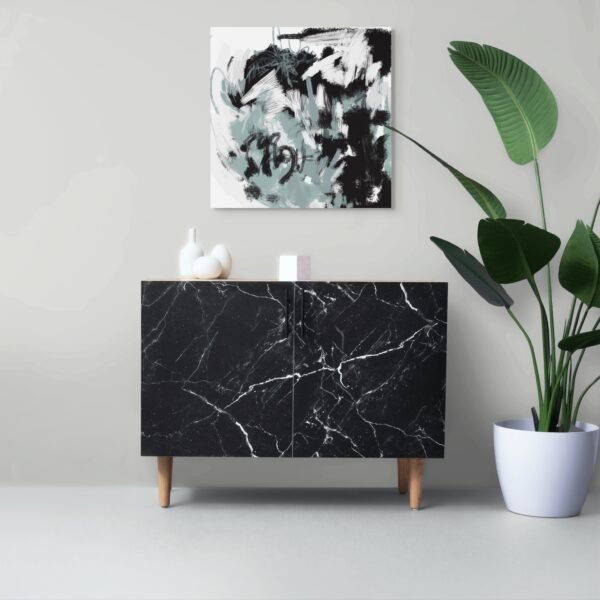 Sage Green & Black Abstract Wall Art – Bestselling Modern Home Decor - Top 1