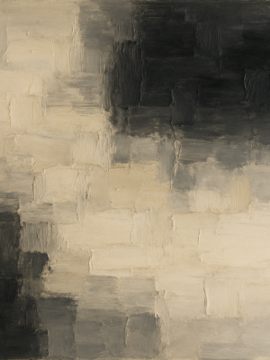 Textured beige taupe and charcoal abstract canvas painting, modern neutral wall art for luxury interiors with layered brush strokes and soft tonal contrast.