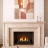 Luxury Terracotta Geometric Abstract Painting – Modern Arch Wall Art in Warm Neutral Tones - #GL5
