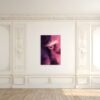 viola_scene_3 Large Plum Abstract Woman Painting – Modern Editorial Feminine Wall Art - #21L